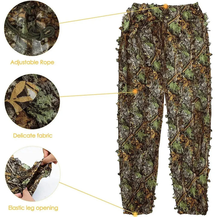 3D Leafy Bionic Camouflage Suit - Tactical Wilderness