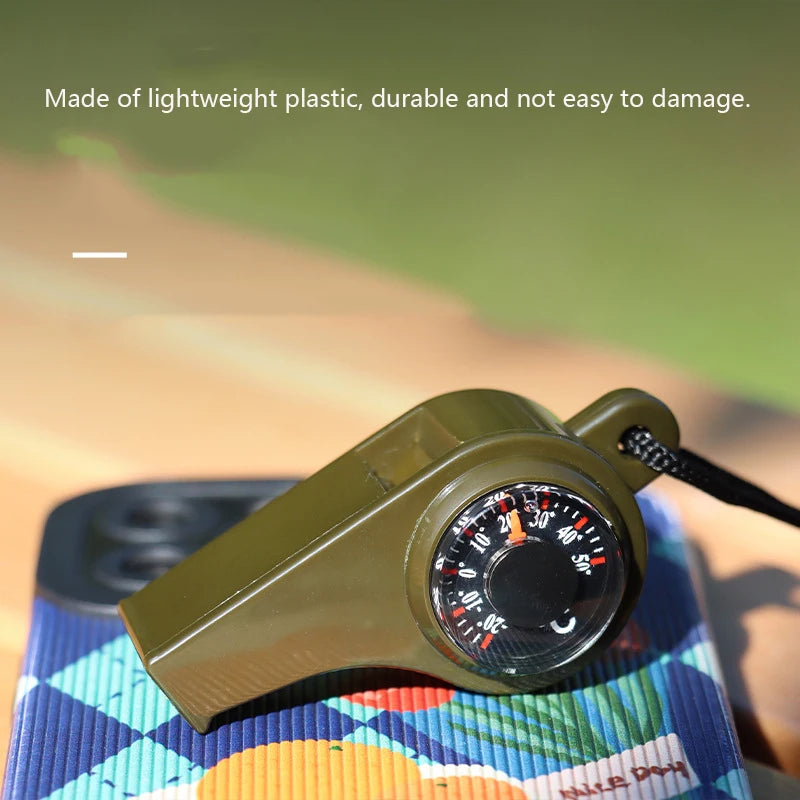 3 in 1 Emergency Survival Whistle - Tactical Wilderness
