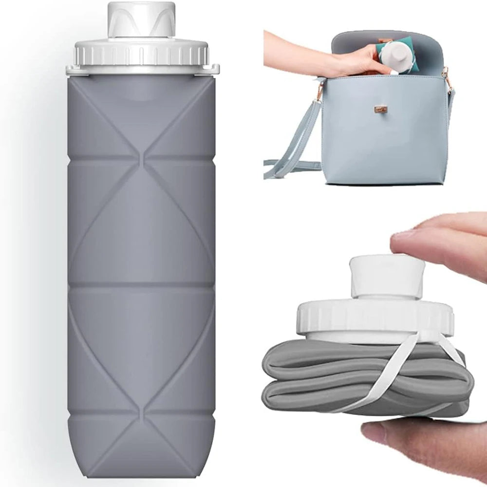 600MLCollapsible Water Bottle - Tactical Wilderness