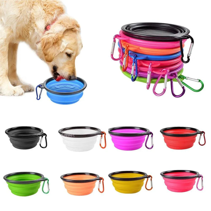 Camping Collapsible Pet Food Bowl - Tactical Wilderness