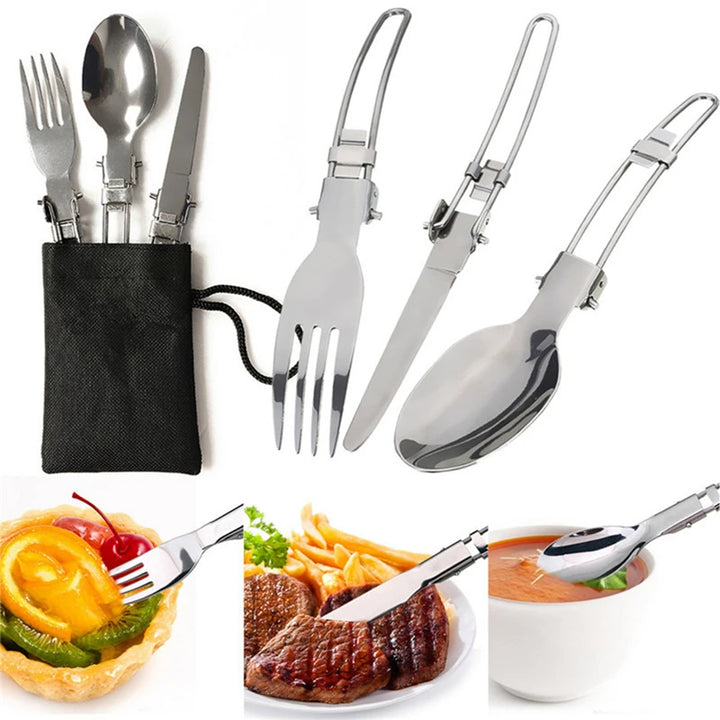 Portable Camping Cookware Set - Tactical Wilderness