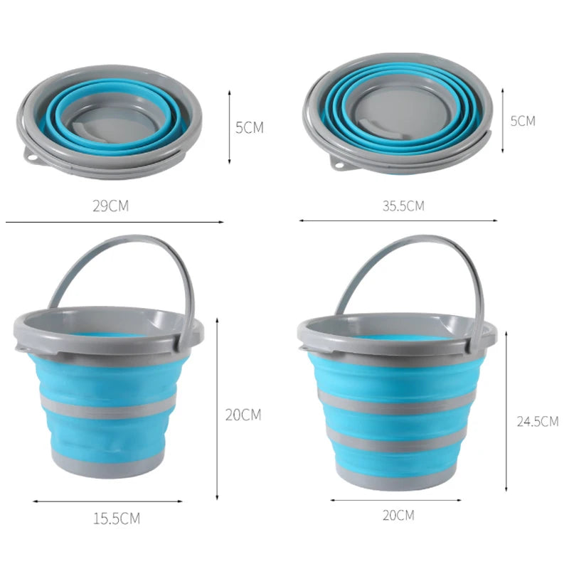 Collapsible Bucket for Fishing - Tactical Wilderness