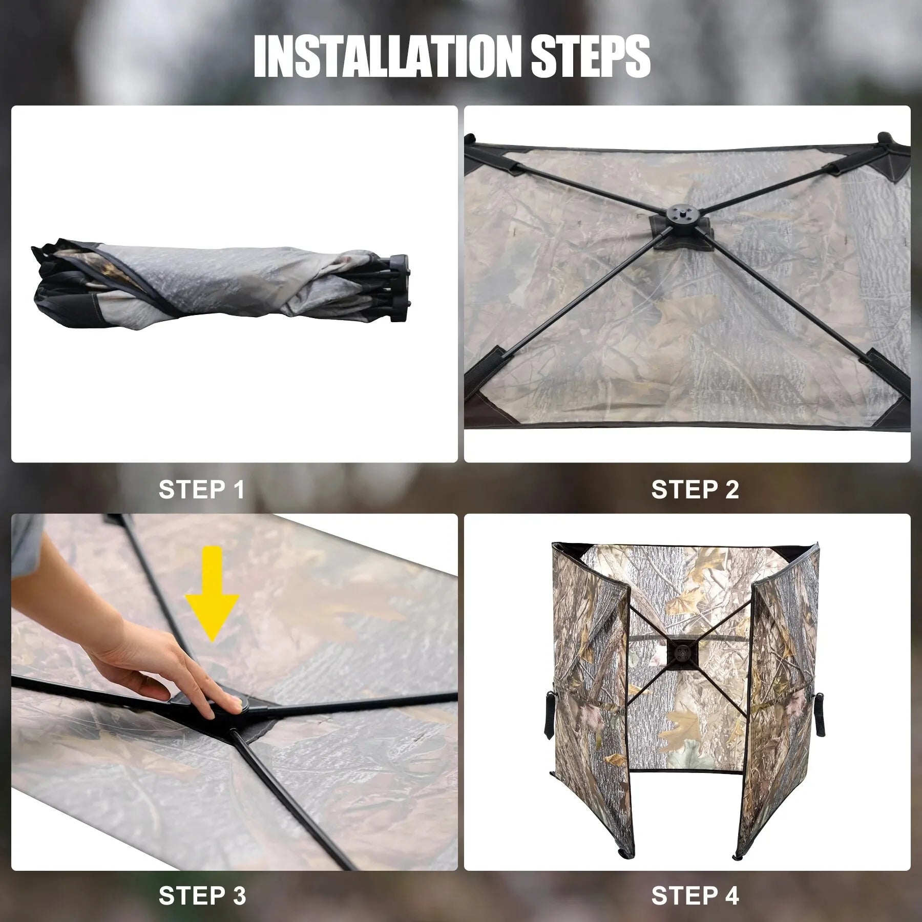 Quick-Setup Hunting Hideout - Tactical Wilderness