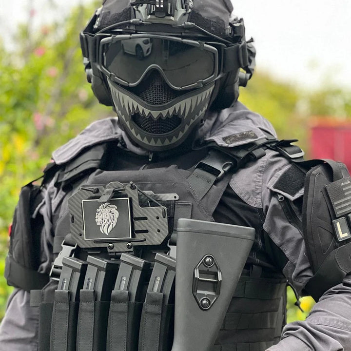 Tactical Foldable Mesh Mask - Tactical Wilderness