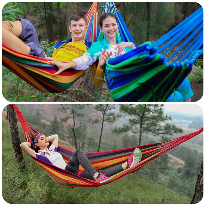 Portable Outdoor Camping Hammock - Tactical Wilderness