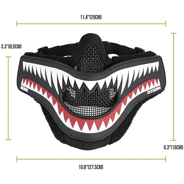 Tactical Foldable Mesh Mask - Tactical Wilderness