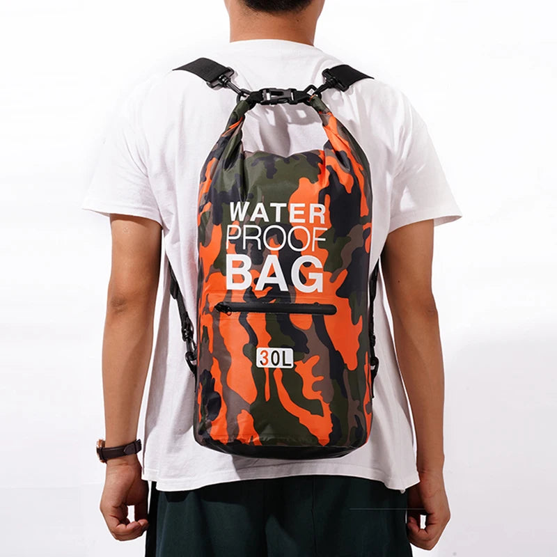 Camping 15L/30L Waterproof Dry Bags - Tactical Wilderness