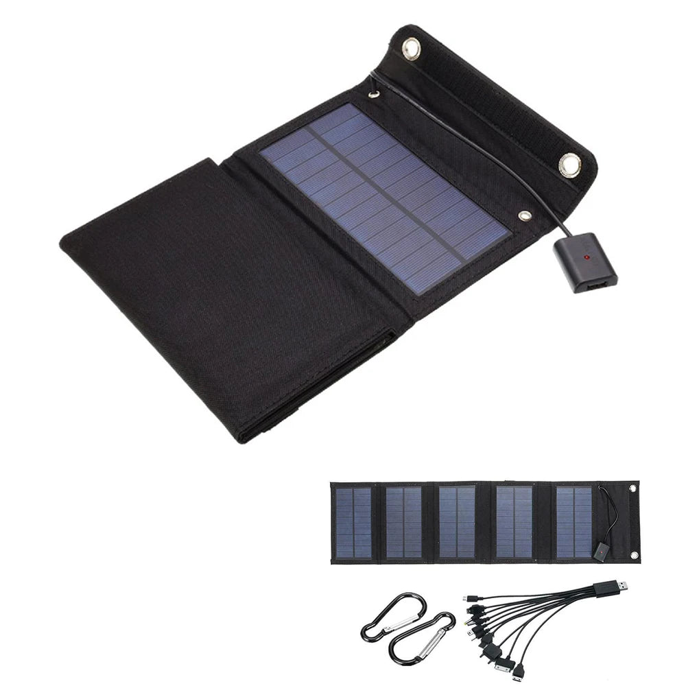 70W Foldable Solar Mobile Charger - Tactical Wilderness