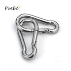 M6 304 Stainless Steel Carabiner Snap Hook Set