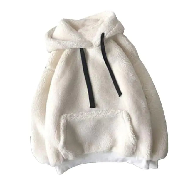 Furry & Fluffy Ladies Hoodies